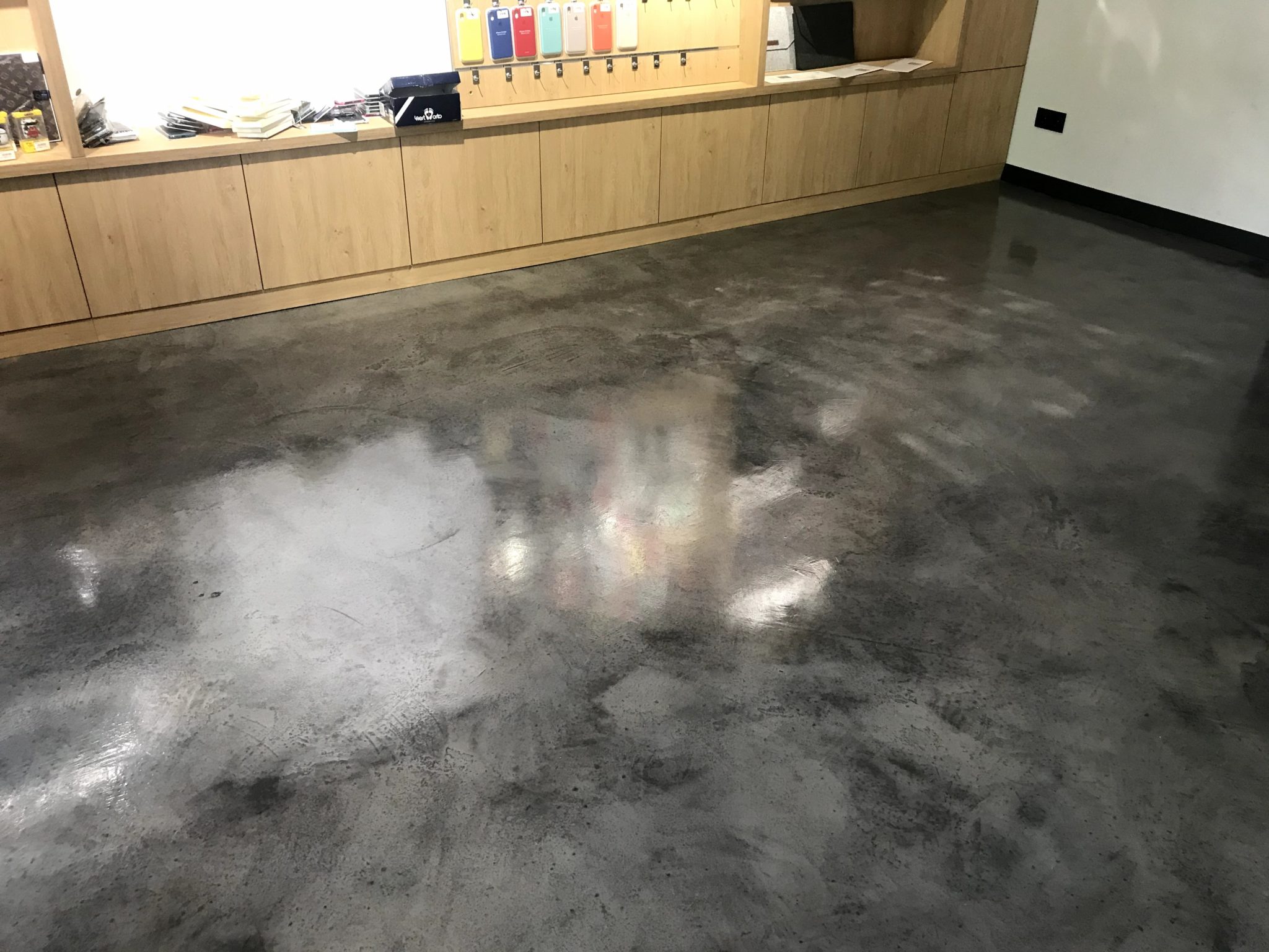 Декоративные полимерные полы. ПолимерЦемент. | PromDekorFloor